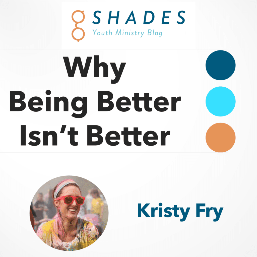 Why being better isn't better