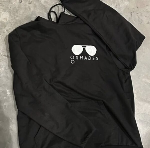 g shades black hoodie