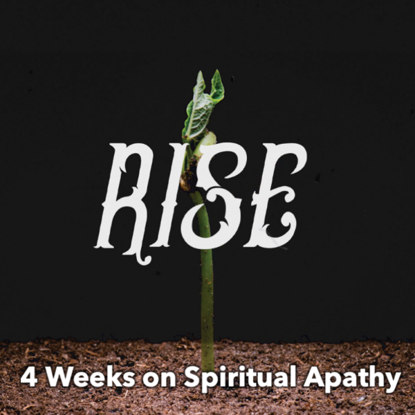 4 week youth ministry series on spiritual apathy