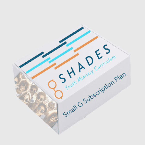 Small G youth ministry curriculum subscription from G Shades