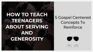 how to teach teenagers about serving