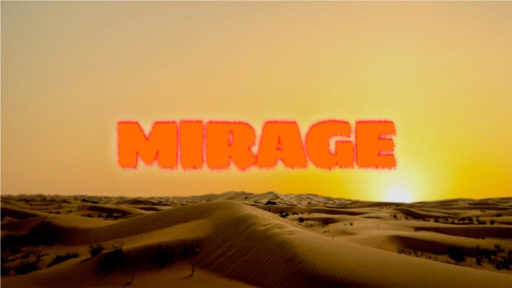 mirage is a youth ministry sermon series from G Shades