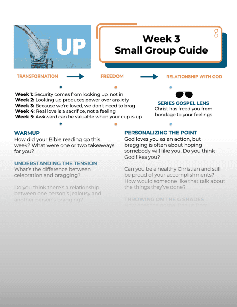 Visual preview of G Shades' Small Group discussion guides